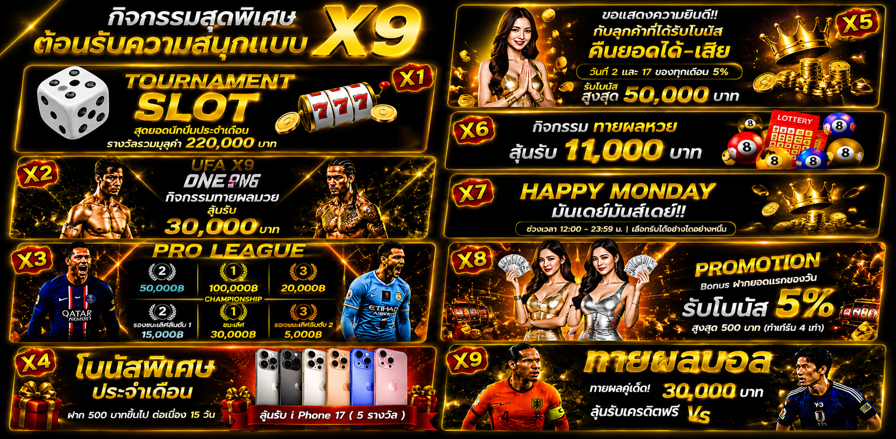 กิจกรรมรวม UFAX9